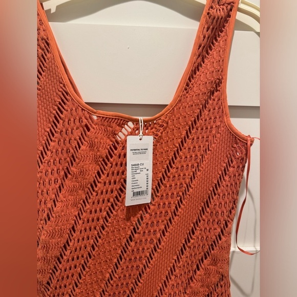 Seafolly Marrakesh Cover Up - Cinnamon SZ Medium - Picture 8 of 9